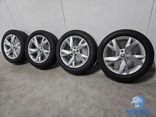 7mm! Originele Skoda Octavia 4 NX Lyra 5E3 17 inch velgen 5x, Auto-onderdelen, Banden en Velgen, Banden en Velgen, Winterbanden