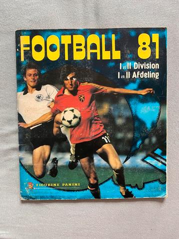 Album Panini - Voetbal 81 (1981) beschikbaar voor biedingen