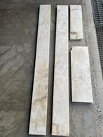 Marmeren platen voor vensterbank in "ONYX" (ROZE Marmer), Doe-het-zelf en Bouw, Ophalen, Gebruikt, Overige materialen, 20 tot 50 mm