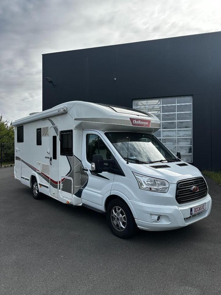 Challenger 387 GA Genesis, Caravans en Kamperen, Mobilhomes, Bedrijf, tot en met 4, Half-integraal, Challenger, Ford, Diesel, Handgeschakeld
