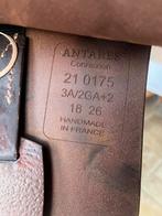 Selle Antares Brune 18pouces, Dieren en Toebehoren, Paarden en Pony's | Zadels, Ophalen, Zo goed als nieuw