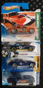 Hot Wheels Corvette Grand Sport 1:64, Ophalen of Verzenden, Zo goed als nieuw, Auto