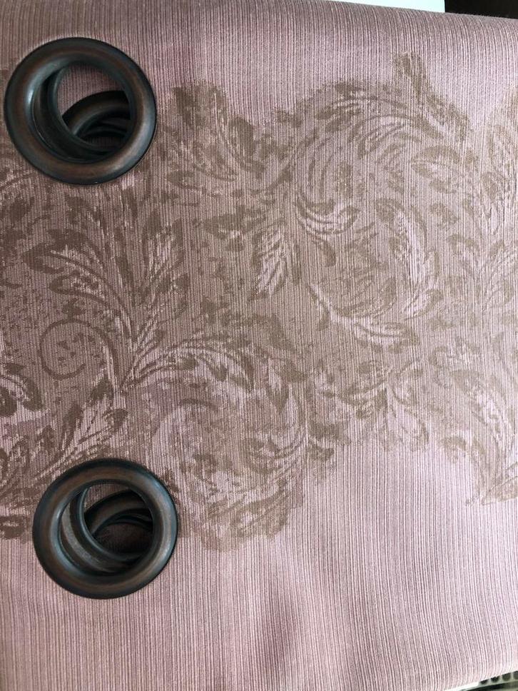 2 Belles tentures confection Heytens 280x245cm hauteur a 25€, Huis en Inrichting, Stoffering | Gordijnen en Lamellen, Zo goed als nieuw