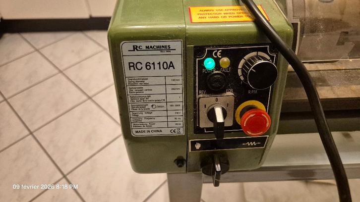 Perceuse-fraiseuse d’établi RC Machines RC 6110A, Doe-het-zelf en Bouw, Gereedschap | Freesmachines, Gebruikt, Elektrisch, Overige soorten