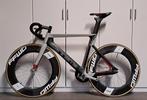 Pistefiets Z96 EVO Fast Forward pistewielen tijdritstuur, Minder dan 10 versnellingen, Carbon, Heren, Zo goed als nieuw