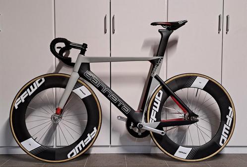 Pistefiets Z96 EVO Fast Forward pistewielen tijdritstuur, Fietsen en Brommers, Fietsen | Racefietsen, Zo goed als nieuw, Heren