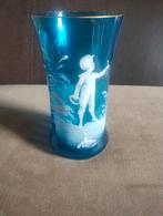 Blauw glas, Antiek en Kunst, Ophalen of Verzenden
