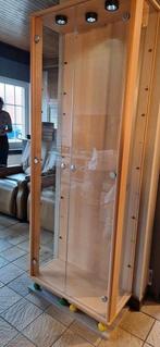 Vitrinekast, Maison & Meubles, Armoires | Étagères à chaussures, Enlèvement, Comme neuf