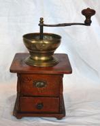 ancien moulin a café manuel bois et cuivre robert zassenhaus, Ophalen of Verzenden