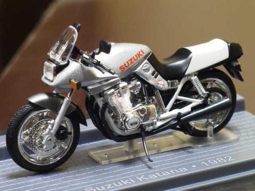 Suzuki Katana 1982 GSX750 GSX1100 1:24, Hobby en Vrije tijd, Modelauto's | 1:24, Nieuw, Motor, Overige merken, Ophalen of Verzenden
