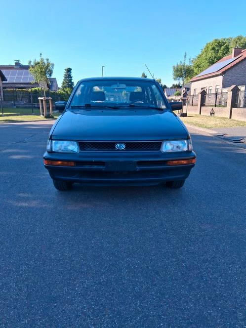 SUBARU JUSTY 1.2i OLDTIMER AUTOMAAT GEKEURD VVK, Auto's, Oldtimers, Particulier, Subaru, Benzine, Stadsauto, Automaat, Bruin, Grijs