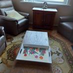 Leder zetel chateau d'ax, Ophalen, Zo goed als nieuw