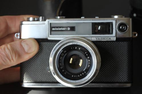 Yashica Minister D, Audio, Tv en Foto, Fotocamera's Analoog, Gebruikt, Compact, Overige Merken, Ophalen