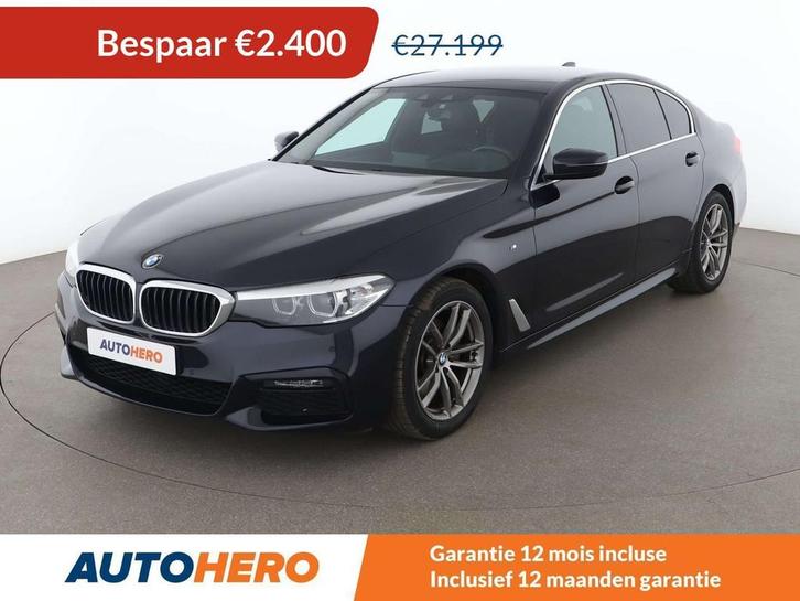 BMW 5 Serie 520 520d M Sport (année de construction 2018), Autos, BMW, Achat, Série 5, ABS, Caméra de recul, Airbags, Air conditionné