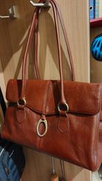 Sac à bandoulière en cuir, marron, Autres marques, Cuir, Comme neuf, Brun