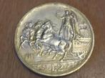 2 lire 1917 zilver, Italië, Zilver, Ophalen of Verzenden