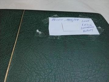BELGIQUE - album Leuchtturm LUXE vide 1945/59, Enlèvement ou Envoi