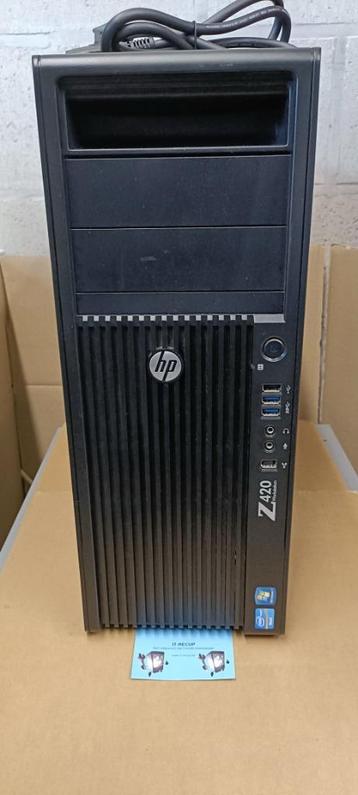 HP WORKSTATION Z420 I-XEON E5-1650 V2 @3.50Ghz 32GB ram 256G