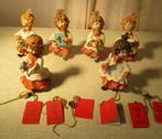 6 Prachtige Capodimonte Beeldjes van Devote Kinderen, Ophalen of Verzenden, Zo goed als nieuw, Mens