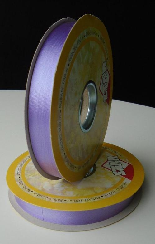 LINT, VERPAKKINGSLINT, BAND ROL 100 meter Lila NIEUW, Diversen, Cadeaupapier, Nieuw, Ophalen of Verzenden