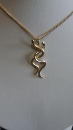 Slangenhanger in 18kt geelgoud, Geel, Nieuw, Ophalen of Verzenden, Goud