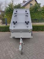 Anssems bagage aanhangwagen met Thule fietsdragers, Auto diversen, Aanhangers en Bagagewagens, Ophalen, Zo goed als nieuw