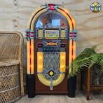 Vintage Jukebox met cd speler, cassette, radio, verlichting, Verzamelen, Automaten | Jukeboxen, Gebruikt, Ophalen of Verzenden