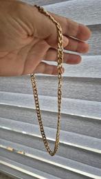 Chique nieuw ,goud kleurige ketting 55 cm - Lees alles, Ophalen, Nieuw, Goud, Overige materialen