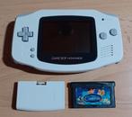 Console Nintendo Game Boy Advance Blanche, Ophalen of Verzenden, Gebruikt, Game Boy Advance, Met games
