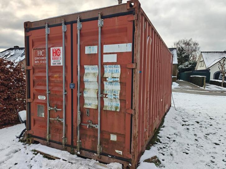 zee container (geïsoleerd), Articles professionnels, Machines & Construction | Abris de chantier & Conteneurs, Enlèvement