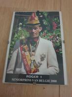 Carnaval Senior Prins van België 2000 Roger 1, Ophalen of Verzenden