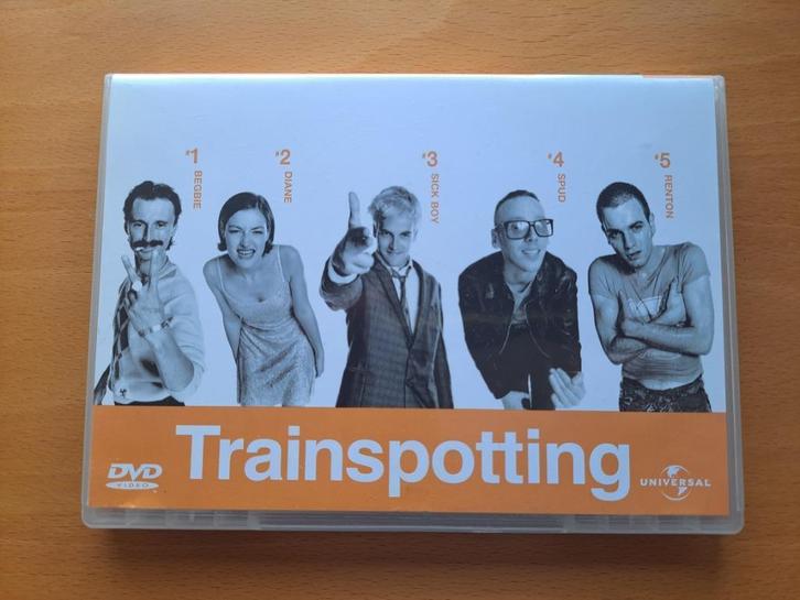 Trainspotting - Danny Boyle EwanMcGregror, Cd's en Dvd's, Dvd's | Drama, Zo goed als nieuw, Drama, Vanaf 16 jaar, Ophalen of Verzenden