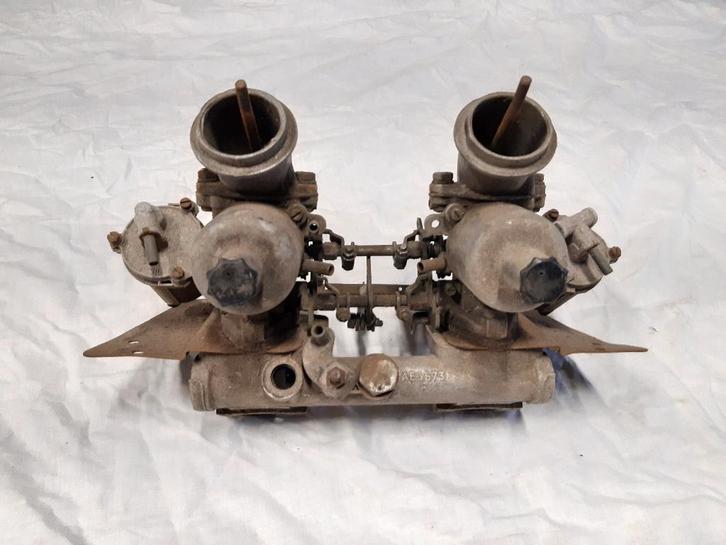 dubbele SU2 carburatorset Klassieke Mini Cooper, Auto-onderdelen, Brandstofsystemen, Mini, Rover, Austin, Gebruikt, Ophalen