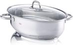 Fissler braadpan (8,8 L - Ø 38 cm) grote ovale stoofpan, Huis en Inrichting, Kookpan of Snelkookpan, Inox, Nieuw, Ophalen of Verzenden