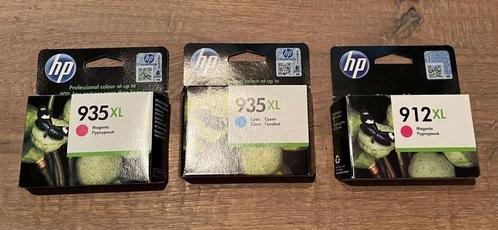 Inktpatronen Hp 912XL en 935XL (nieuw!) 10 euro voor 3 stuks, Informatique & Logiciels, Fournitures d'imprimante, Neuf, Cartridge