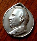 Gedenkpenning Marechal Petain opperbevelhebber 1914-1918, Ophalen of Verzenden, Zilver