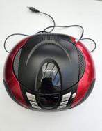 rood/zwarte radio met USB, Met cd-speler, Gebruikt, Ophalen of Verzenden, Radio