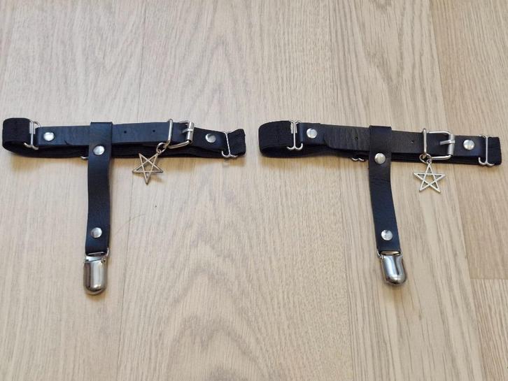 Bovenbeen Faux Leather Jarretellen, Kleding | Dames, Riemen en Ceinturen, Nieuw, Zwart, Ophalen of Verzenden