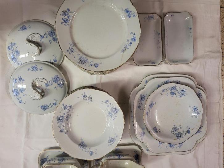 tafelservies, Huis en Inrichting, Keuken | Servies, Gebruikt, Overige typen, Overige stijlen, Overige materialen, Ophalen