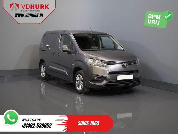 Toyota ProAce City 1.2 Turbo 130 pk Aut. BENZINE 3Pers./ Sto, Auto's, Bestelwagens en Lichte vracht, Bedrijf, ABS, Centrale vergrendeling