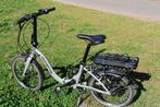 Elektrische opvouwbare fiets, Fietsen en Brommers, Elektrische fietsen, Ophalen, Zo goed als nieuw, 50 km per accu of meer