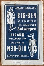 BIG-BEN/ANTWERPEN kaartspel, Verzamelen, Ophalen of Verzenden, Zo goed als nieuw, Speelkaart(en)