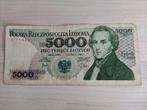 Oude Poolse bankbiljetten, Enlèvement ou Envoi, Billets de banque