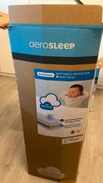 Matras + beschermer + laken aerosleep 95cm x 75cm, Kinderen en Baby's, Kinderkamer | Bedden, Ophalen, Gebruikt, Matras
