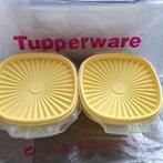Tupperware set vintage zonnedekkommen '80, Huis en Inrichting, Keuken | Tupperware, Nieuw, Verzenden, Geel