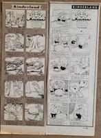 2 oude stripknipsels: Muizen geschiedenis (Kinderland 1941)