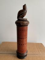 Indonesische/balinese handgemaakte houten gesneden schildpad, Antiek en Kunst, Curiosa en Brocante, Ophalen
