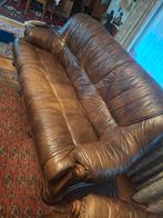 Lederen salon, Huis en Inrichting, Ophalen of Verzenden