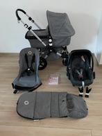 Bugaboo Cameileon 3 + kinderwagen Grey Mélange 3-in1 Set, Ophalen, Regenhoes