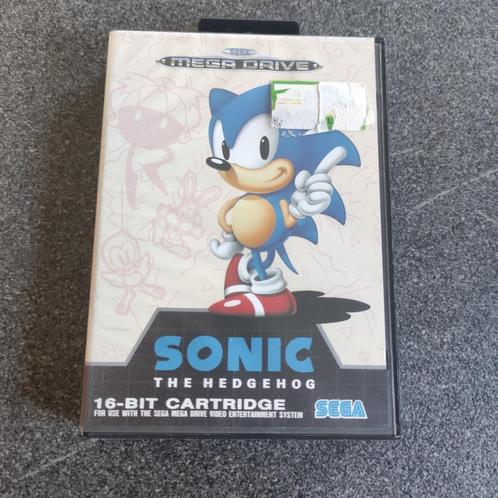 Sonic The Hedgehog - Sega Mega Drive, Consoles de jeu & Jeux vidéo, Jeux | Sega, Utilisé, Mega Drive, Aventure et Action, 1 joueur